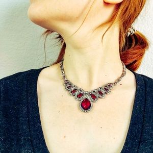 Earring Necklace Cocktail Set